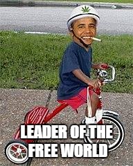 LEADER OF THE FREE WORLD | made w/ Imgflip meme maker