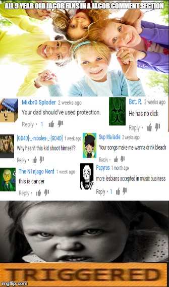 One Does Not Simply | ALL 9 YEAR OLD JACOB FANS IN A JACOB COMMENT SECTION | image tagged in memes,one does not simply | made w/ Imgflip meme maker