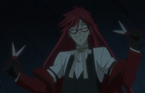 Grell Scissors Blank Meme Template