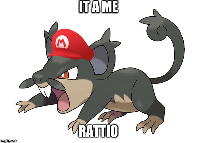 MARIO TRASFROMATION  | IT A ME; RATTIO | image tagged in funny meme | made w/ Imgflip meme maker