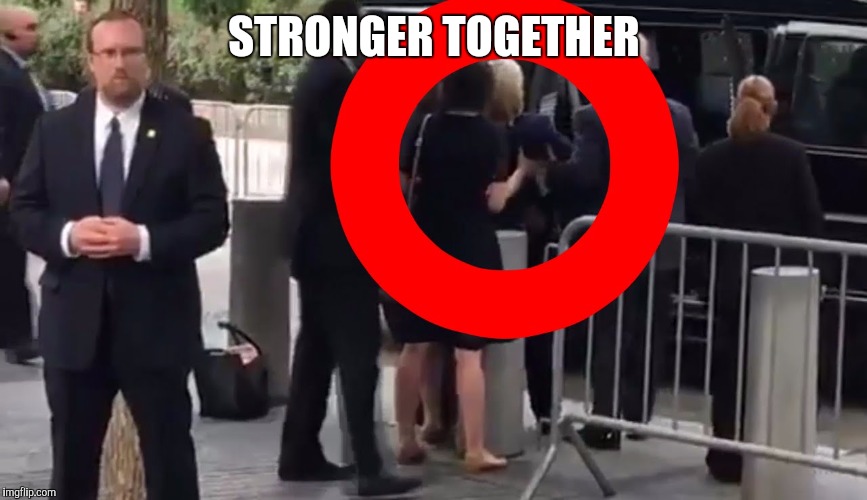 Stronger Together | STRONGER TOGETHER | image tagged in hillary clinton | made w/ Imgflip meme maker
