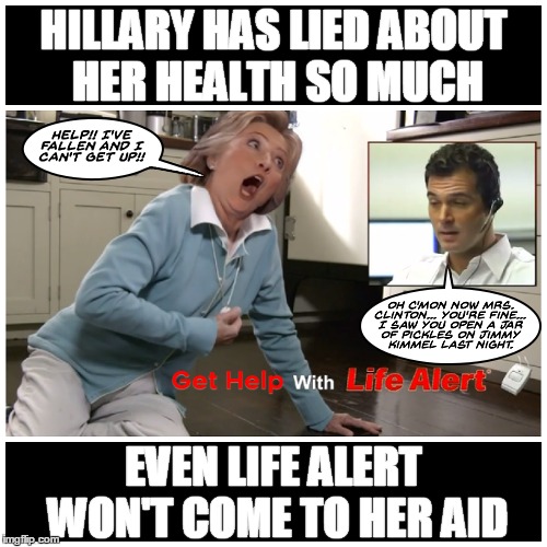 Hyperchondriac Hillary - Imgflip