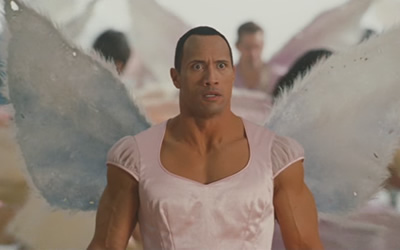 High Quality the rock tooth fairy  Blank Meme Template