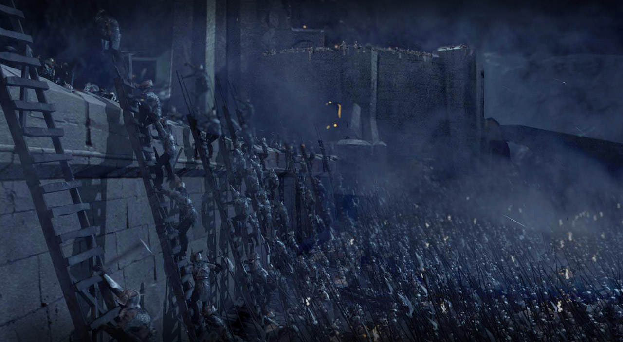 helms deep Blank Meme Template