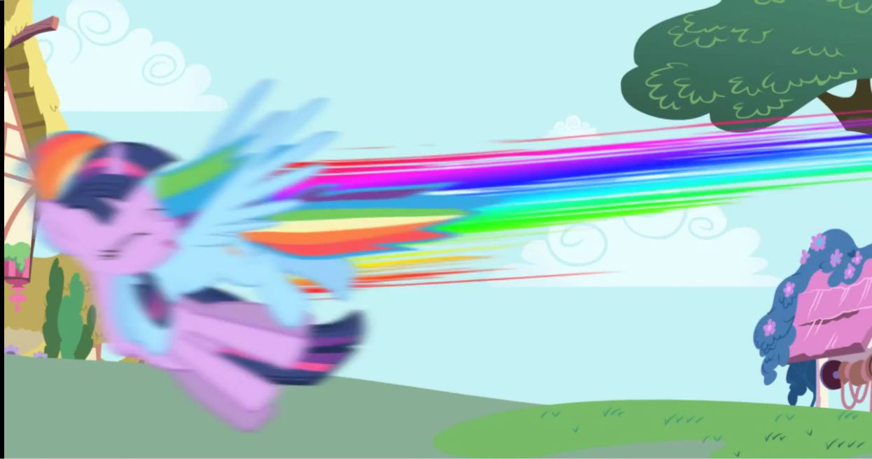 High Quality dashie meets twi Blank Meme Template