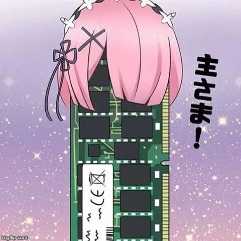 Ram | image tagged in anime | made w/ Imgflip meme maker