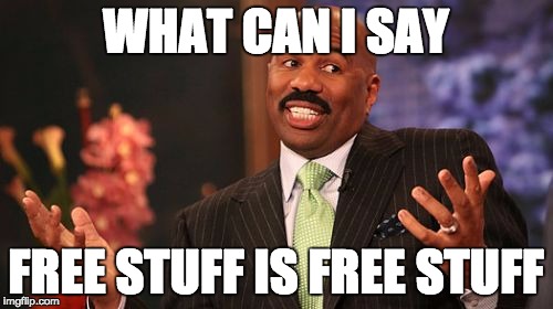 When you eat the food in the refrigerator | WHAT CAN I SAY; FREE STUFF IS FREE STUFF | image tagged in memes,steve harvey,refrigerator,food,free | made w/ Imgflip meme maker