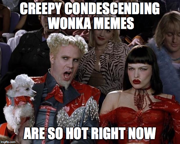 Mugatu So Hot Right Now Meme - Imgflip