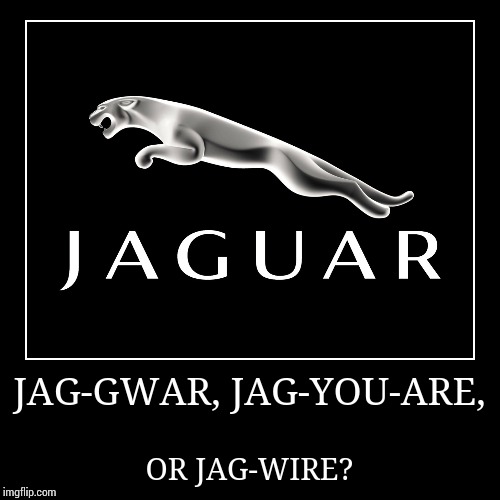 image tagged in funny,demotivationals,jaguar | made w/ Imgflip demotivational maker