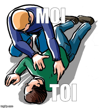 La PLS | MOI; TOI | image tagged in pls,position,latrale,scurit,recovery position,recovery | made w/ Imgflip meme maker