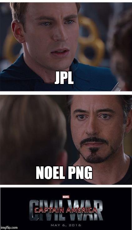 Captain America Civil War | JPL; NOEL PNG | image tagged in captain america civil war | made w/ Imgflip meme maker