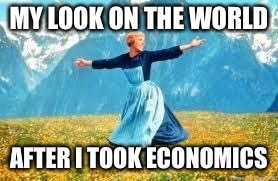 Look At All These | MY LOOK ON THE WORLD; AFTER I TOOK ECONOMICS | image tagged in memes,look at all these | made w/ Imgflip meme maker