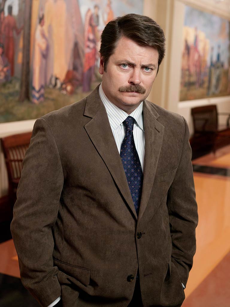 Ron Swanson78 Blank Meme Template