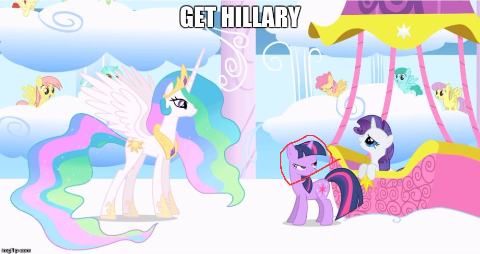 twilight evil scheme | GET HILLARY | image tagged in twilight evil scheme | made w/ Imgflip meme maker