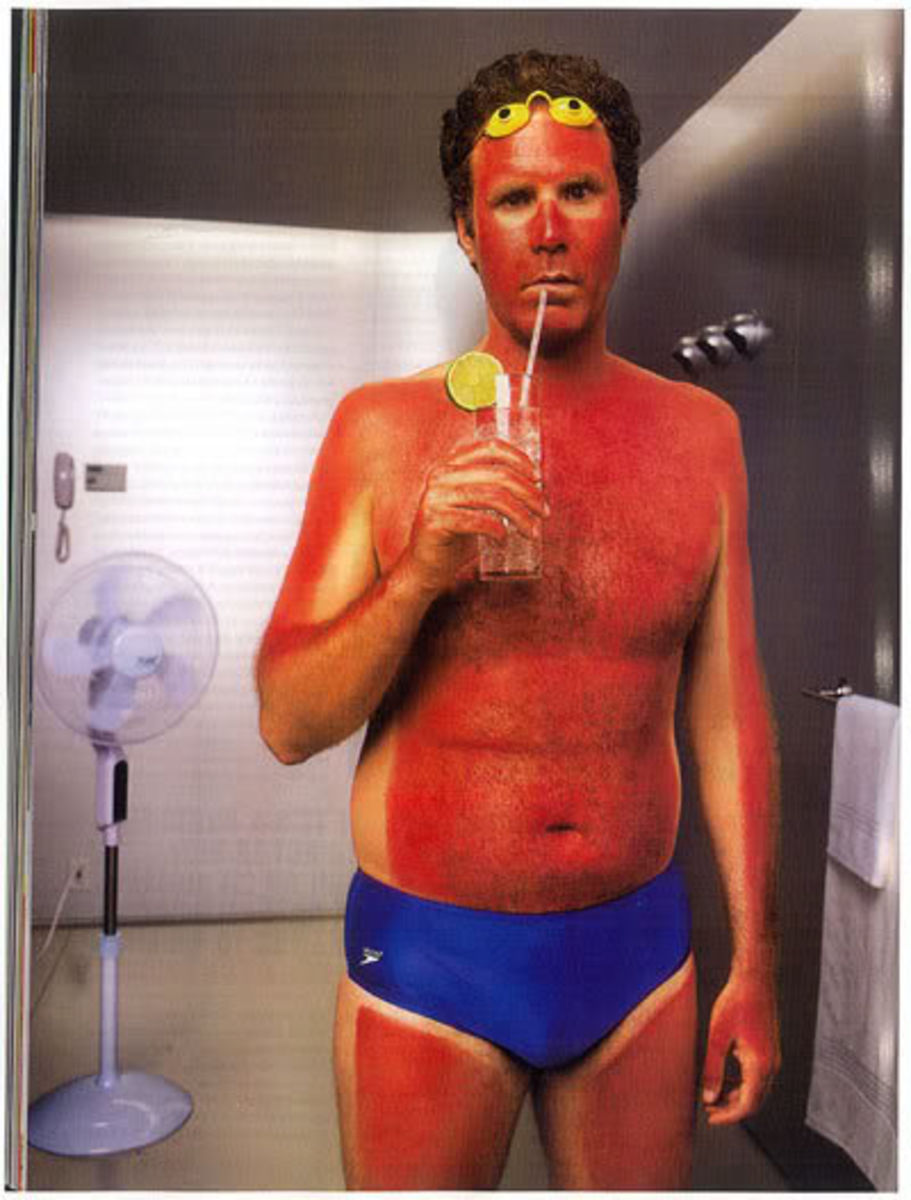 High Quality Tan Will Ferrell Blank Meme Template