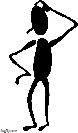Stick Man Thinking ClipArt | _ | image tagged in stick man thinking clipart | made w/ Imgflip meme maker