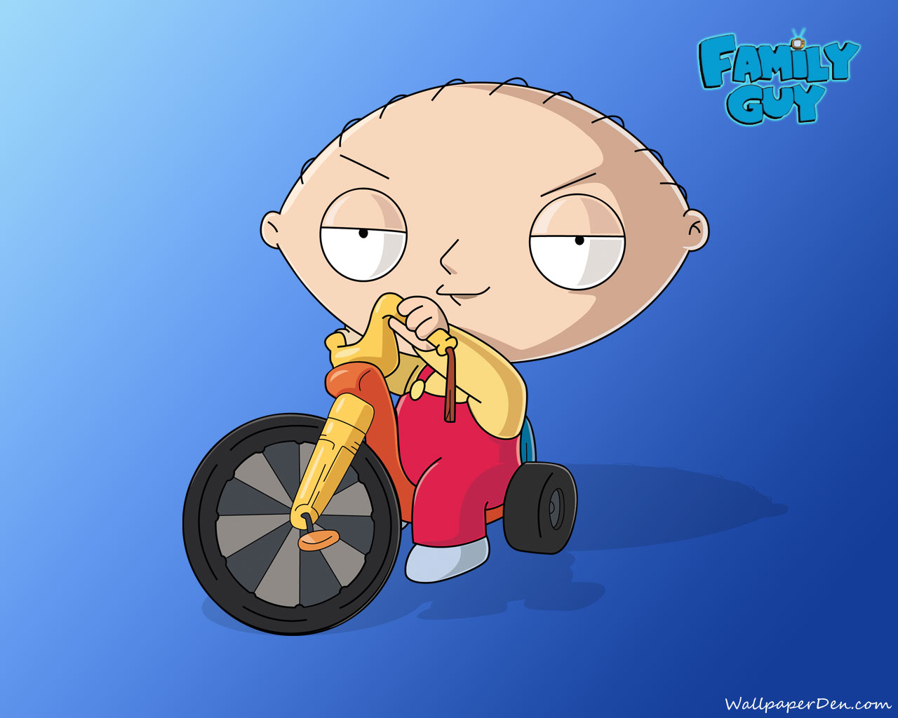 High Quality Family Guy Stewie Trycicle Blank Meme Template