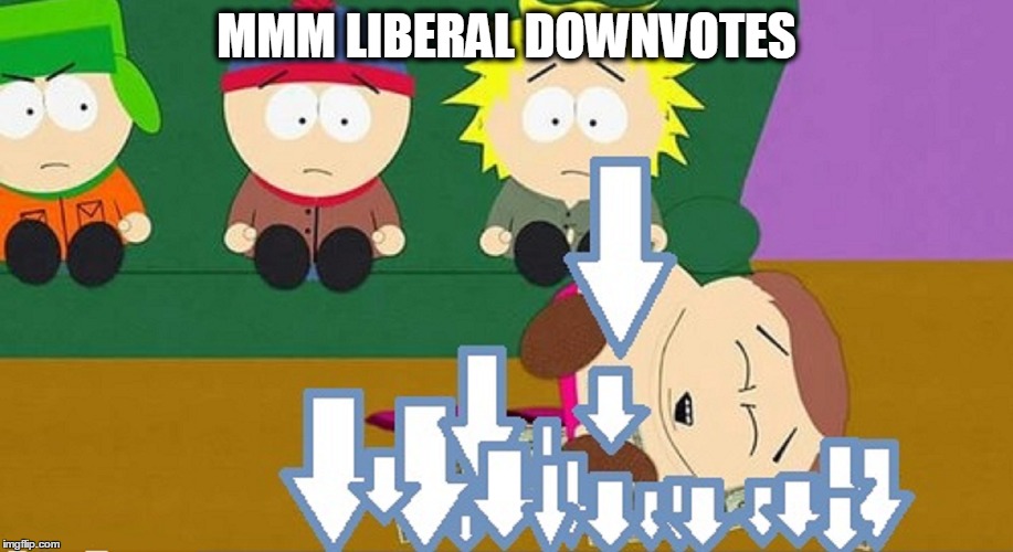 MMM LIBERAL DOWNVOTES | made w/ Imgflip meme maker