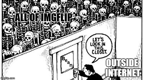 The outside internet going in to imgflip | ALL OF IMGFLIP; OUTSIDE INTERNET | image tagged in imgflip,skeletons,users,internet,funny,memes | made w/ Imgflip meme maker