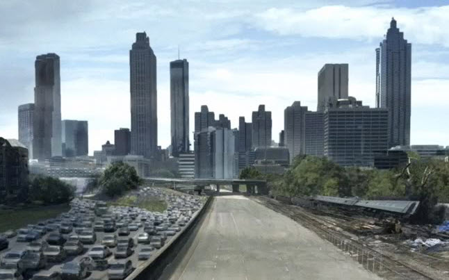 TWD skyline Blank Meme Template