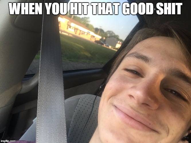 WHEN YOU HIT THAT GOOD SHIT | image tagged in when you hit that good shit | made w/ Imgflip meme maker