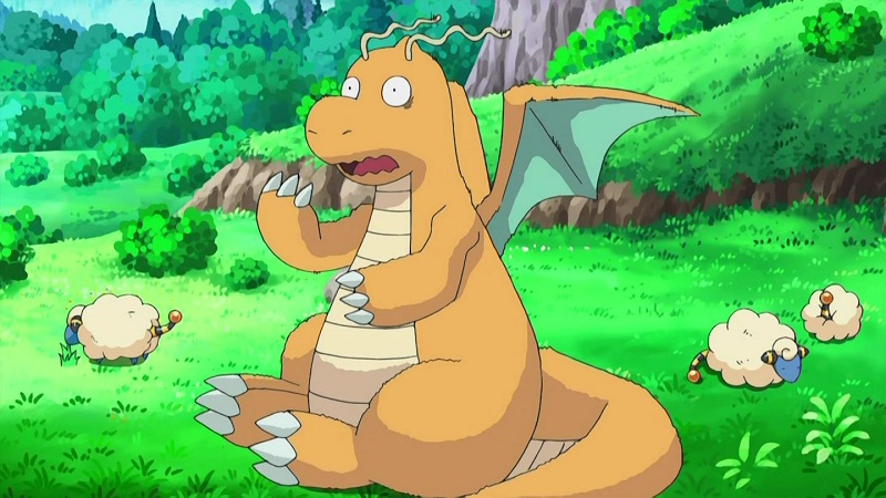 High Quality Dragonite Scared Blank Meme Template