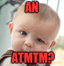 Skeptical Baby Meme | AN ATMTM? | image tagged in memes,skeptical baby | made w/ Imgflip meme maker