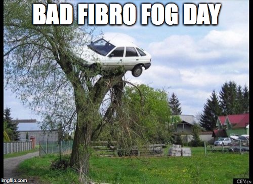 Secure Parking | BAD FIBRO FOG DAY | image tagged in memes,secure parking | made w/ Imgflip meme maker