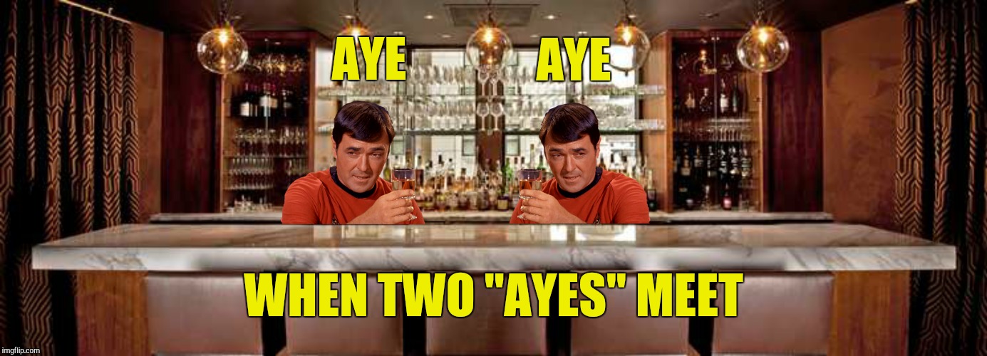 AYE WHEN TWO "AYES" MEET AYE | made w/ Imgflip meme maker