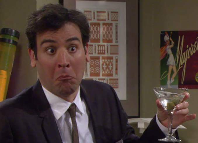 Impressive Ted Mosby  Blank Meme Template