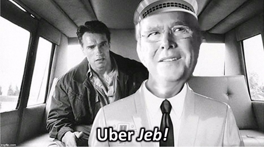 image tagged in uber jeb | made w/ Imgflip meme maker