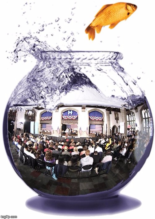 image tagged in hillary temple rally speech | made w/ Imgflip meme maker