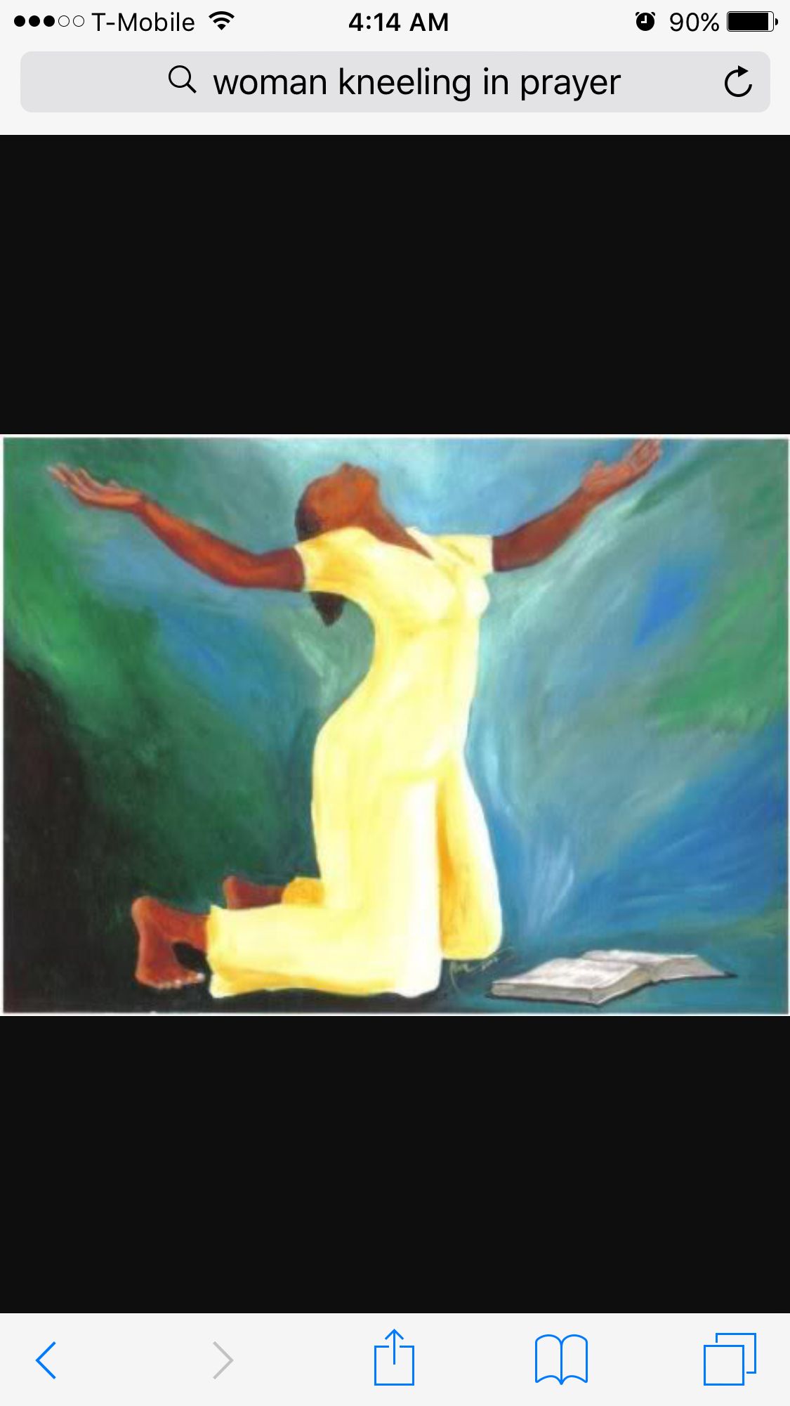 High Quality Woman kneeling in prayer Blank Meme Template