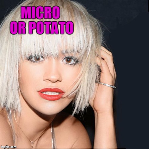ditz | MICRO OR POTATO | image tagged in ditz | made w/ Imgflip meme maker