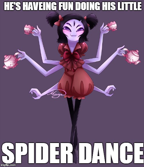 HE'S HAVEING FUN DOING HIS LITTLE SPIDER DANCE | made w/ Imgflip meme maker