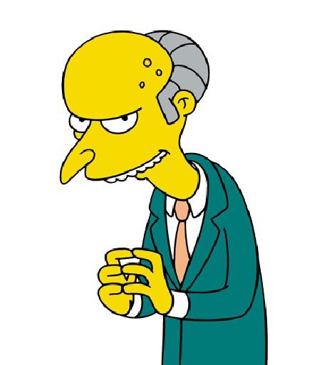 High Quality Mr burns Blank Meme Template