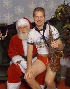 Dank and Saxy Christmas Blank Meme Template