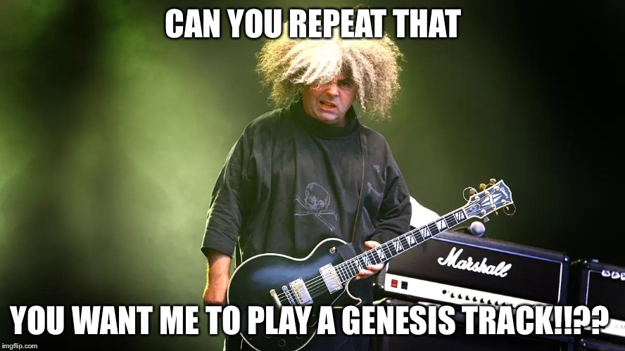 Buzz | CAN YOU REPEAT THAT; YOU WANT ME TO PLAY A GENESIS TRACK!!?? | image tagged in buzz | made w/ Imgflip meme maker