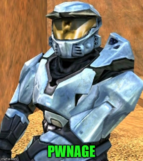 Church RvB Season 1 | PWNAGE | image tagged in church rvb season 1 | made w/ Imgflip meme maker