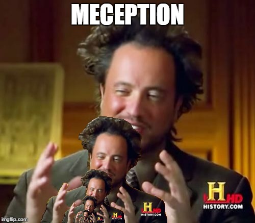 Me...just me within me within me within me...me.  So much me.  ME | MECEPTION | image tagged in ancient aliens,inception | made w/ Imgflip meme maker