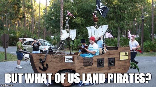 BUT WHAT OF US LAND PIRATES? | made w/ Imgflip meme maker