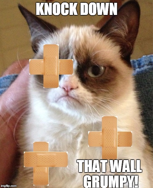 KNOCK DOWN THAT WALL GRUMPY! | made w/ Imgflip meme maker