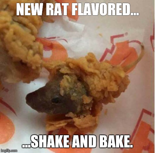 Rat in the mix | NEW RAT FLAVORED... ...SHAKE AND BAKE. | image tagged in grumpy cat | made w/ Imgflip meme maker