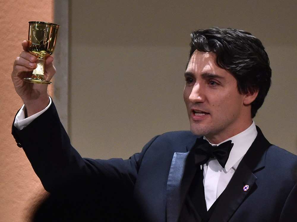 Trudeau Entitlement Tuxedo Toast Blank Meme Template