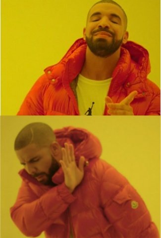 Drake Hotline Bling Blank Template Imgflip