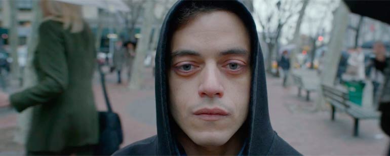 Mr robot high Blank Meme Template