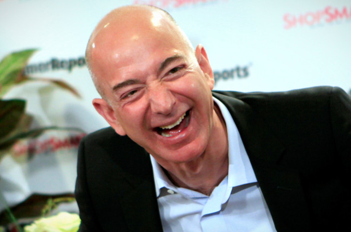 Jeff Bezos laughing Blank Template - Imgflip