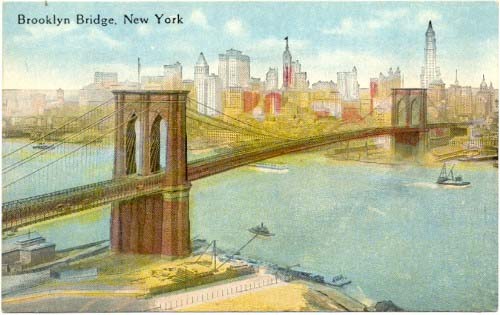 High Quality Brooklyn bridge Blank Meme Template