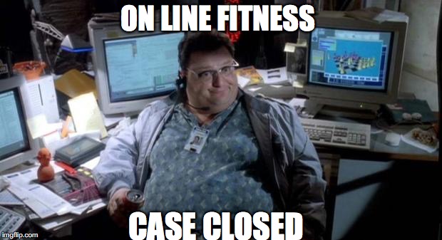 CASE CLOSED ON LINE FITNESS | made w/ Imgflip meme maker