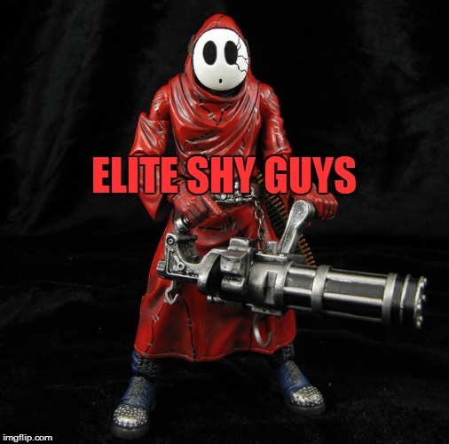 ELITE SHY GUYS | made w/ Imgflip meme maker